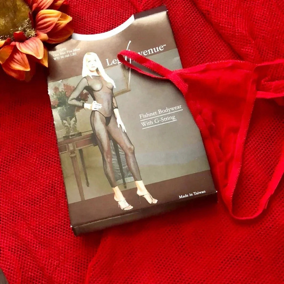 🦋B2G1🦋Fishnet Body Stocking & G-String ONE SIZE - Picture 4 of 6